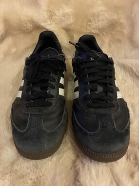 adidas Black and White Athletic Sneakers